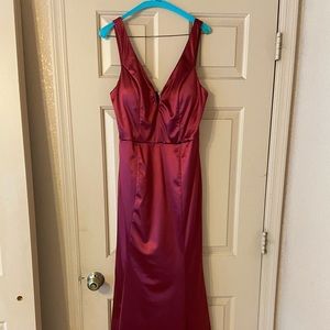 Maroon Formal Dress